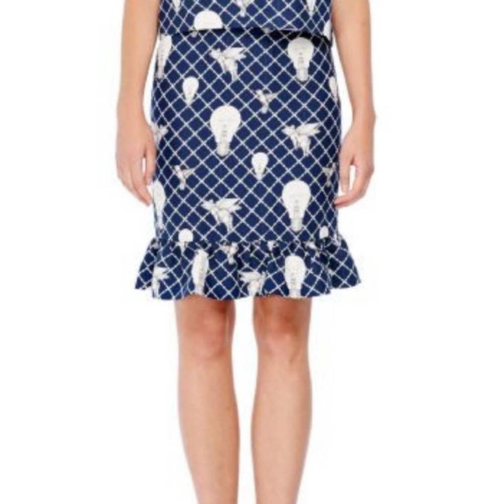 Mother of Pearl When Pigs Fly Skirt Size 8